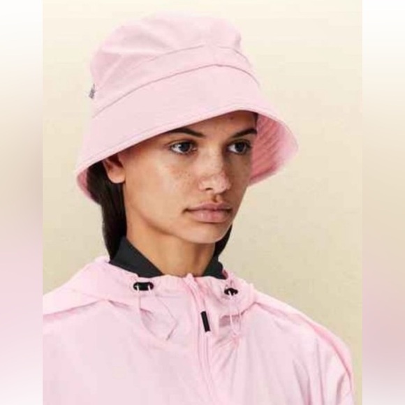 RAINS Bucket Hat Candy Pink NWT Size One Size - Picture 1 of 9